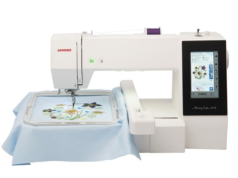   Janome Memory Craft 500E  	