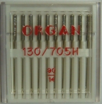 Иглы стандартные Organ № 90 (10шт)