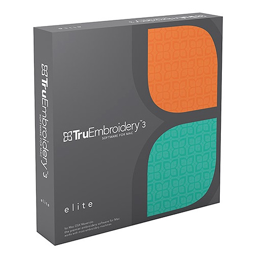 Программное обеспечение TruEmbroidery 3 Elite (Mac, английский язык)