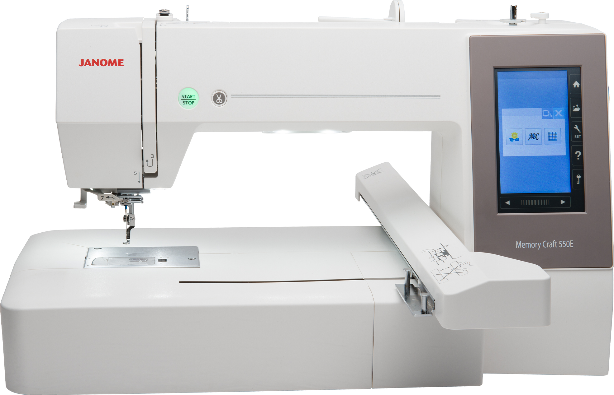   Janome memory craft 550e