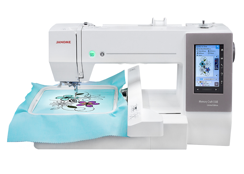 ����������� ������ Janome Memory Craft 550E   