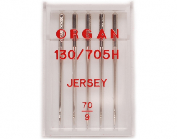 Иглы Organ JERSEY № 70- 100 (для трикотажа)